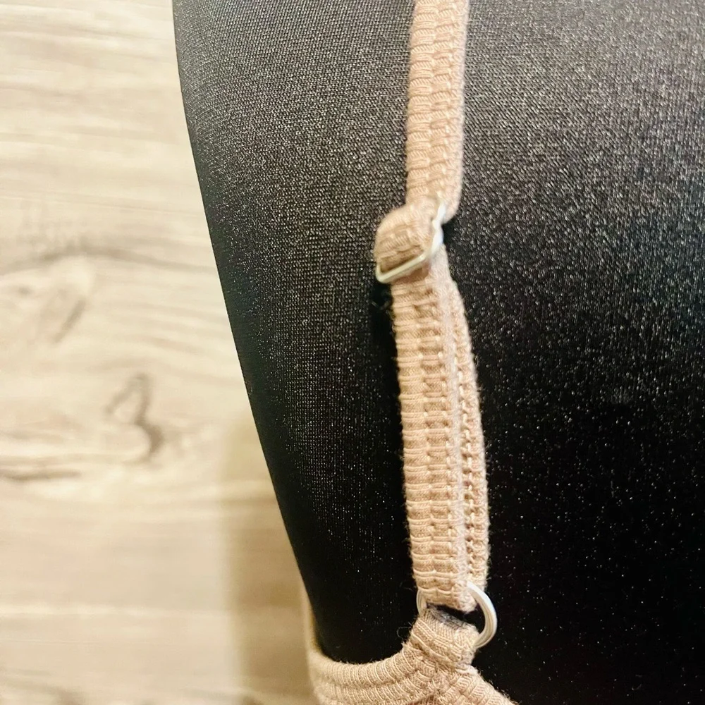 NWT Boys Lie Brown/Tan  Camisole with Blue Graphic Size M/L Rhinestone - Picture 11 of 15